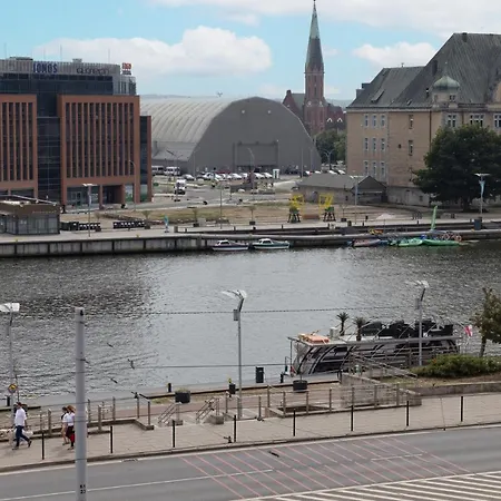 Lägenhet Wielka Odrzanska 317- Riverview Szczecin